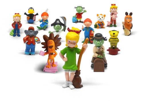 show allot of Tonie figurines